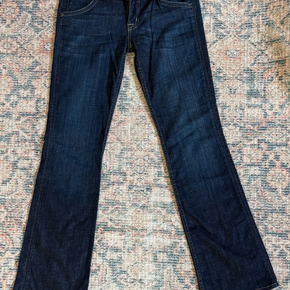 Hudson Jeans Dark Blue Flare Women's Jeans